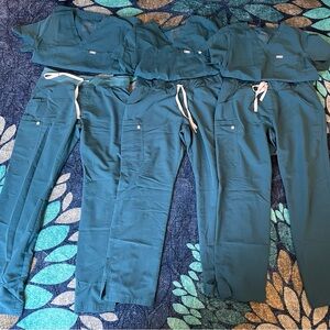 3 Figs Caribbean Blue Scrub Sets